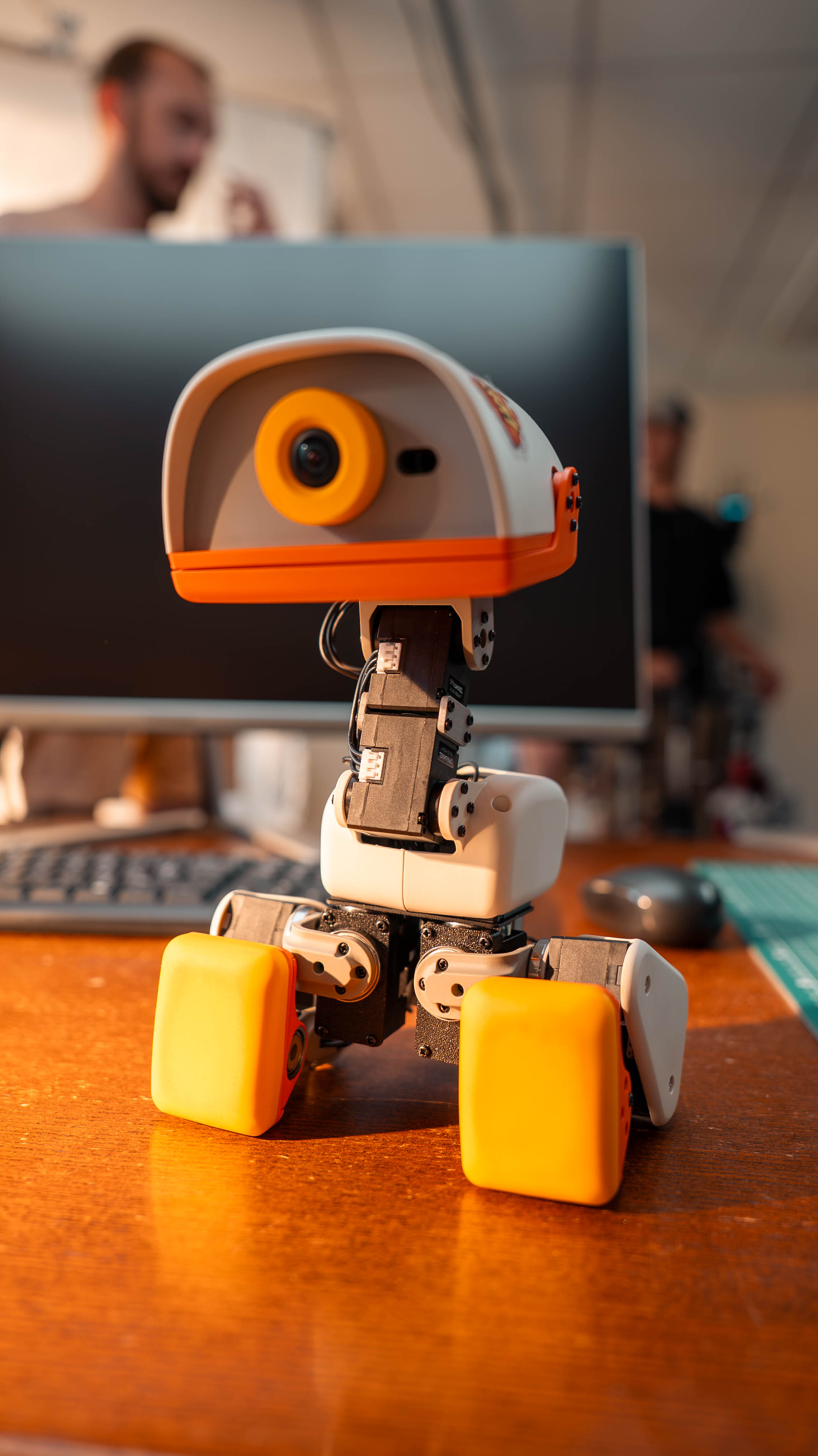 Hugging Face's robotics team prices a 25cm walking duck at $399