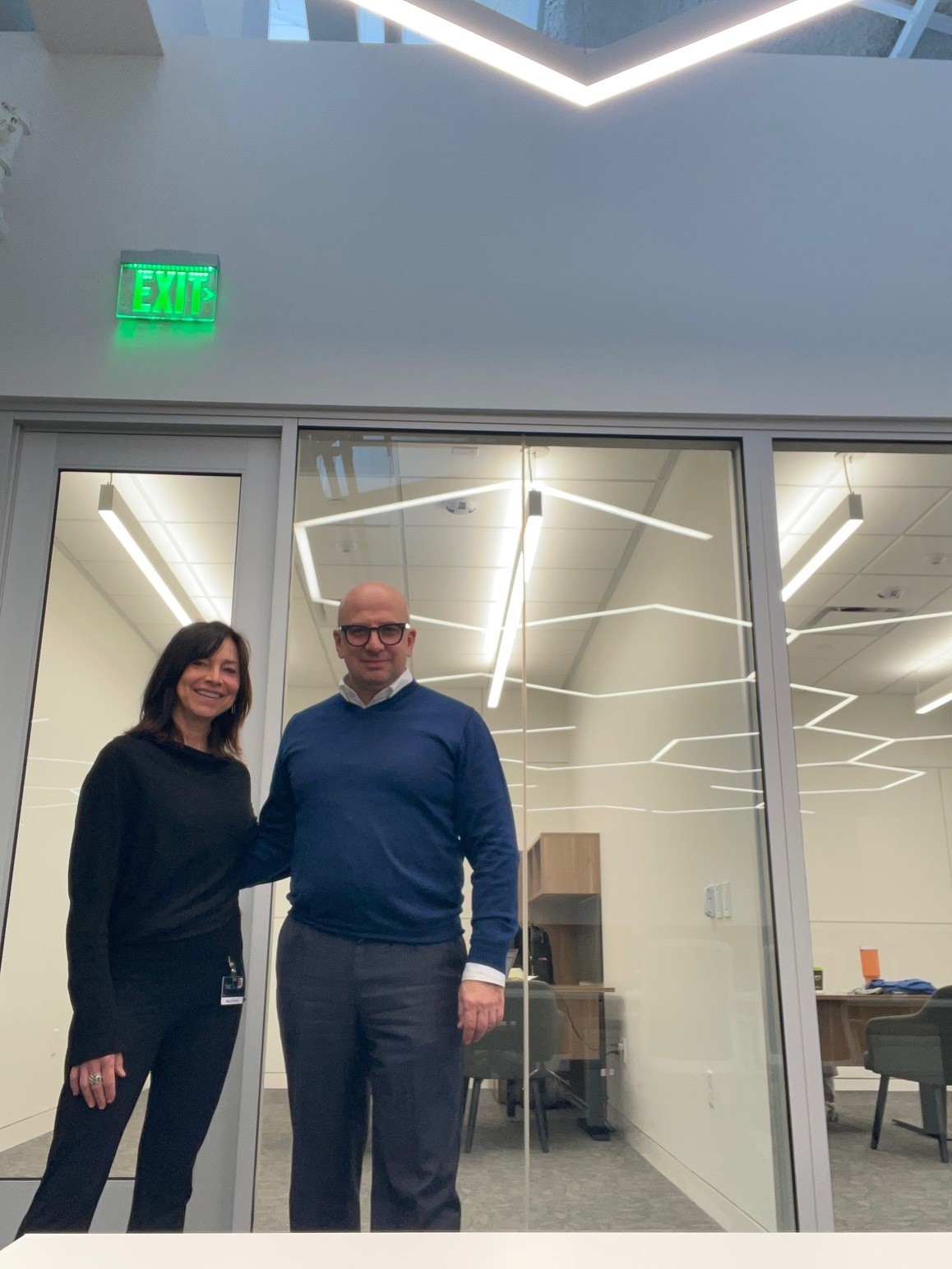 Giulio Fezzi, Founder and President of Phoenix Spark, and members of the Phoenix Spark team at the company's U.S. operations in Houston. Giulio Fezzi at Insurtech Insight Conference in NYC