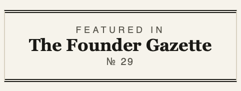 Founder Gazette Badge