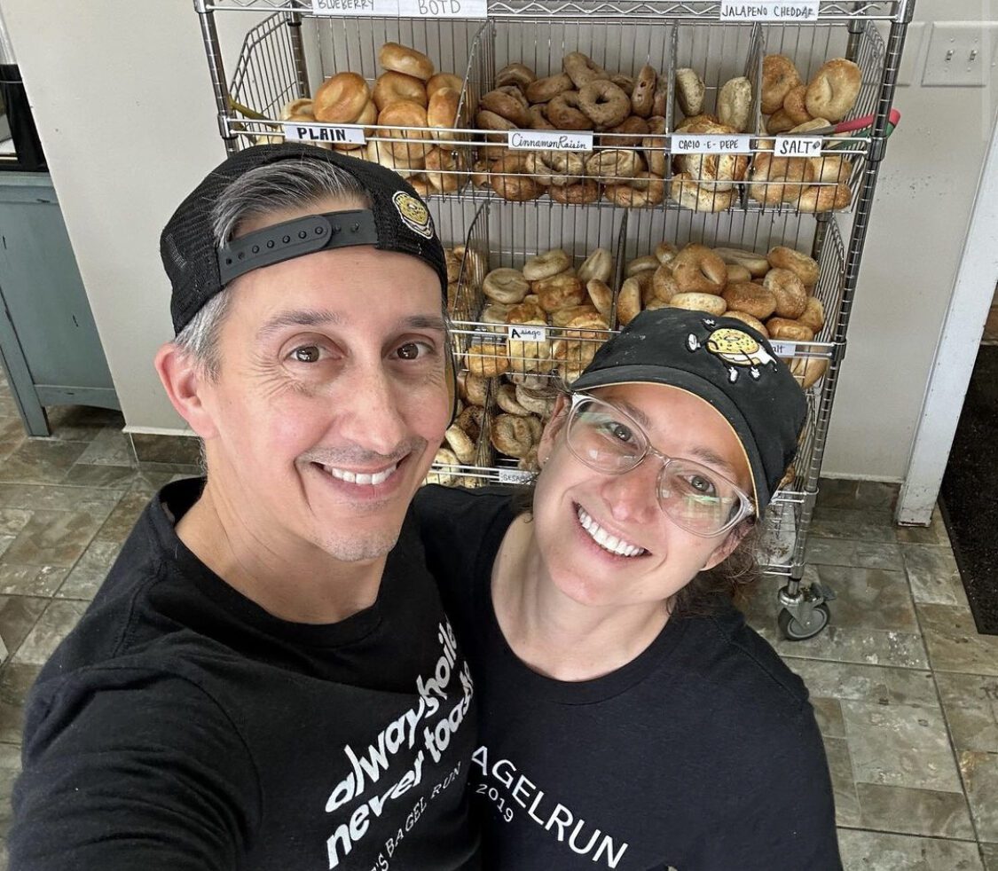 Sacked in 2019, he sold $85,000 of bagels from his kitchen